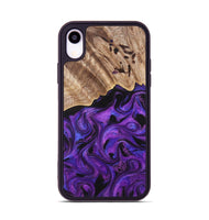 iPhone Xr Wood Phone Case - Sanford (Purple, 820209)