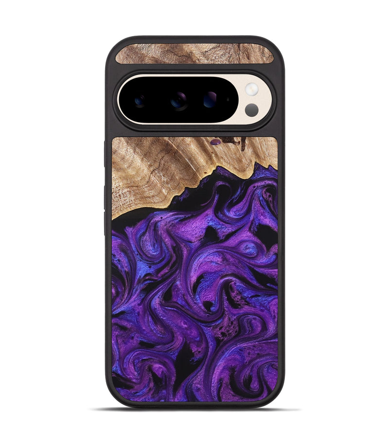 Pixel 10 Pro Wood Phone Case - Sanford (Purple, 820209)
