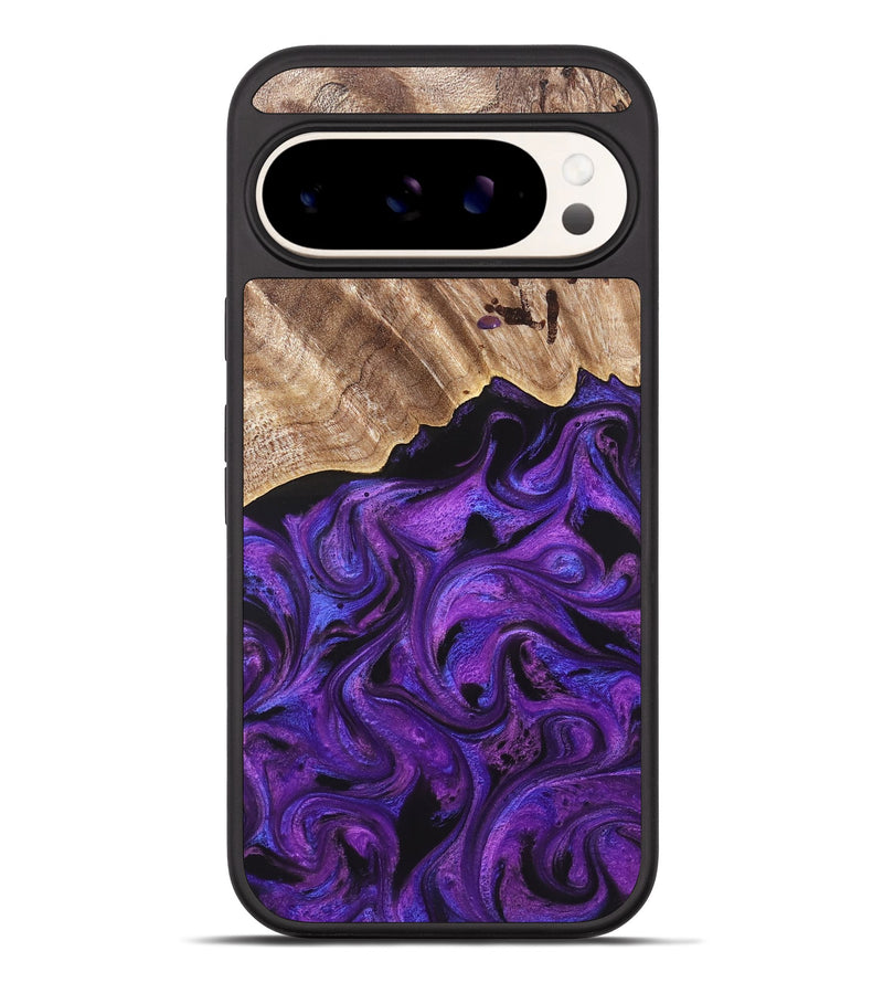 Pixel 10 Pro XL Wood Phone Case - Sanford (Purple, 820209)