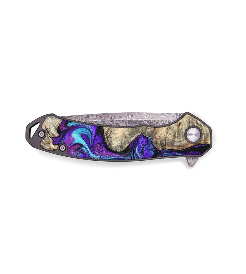 EDC Wood Pocket Knife - Felipe (Purple, 820210)