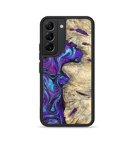 Galaxy S22 Wood Phone Case - Felipe (Purple, 820210)