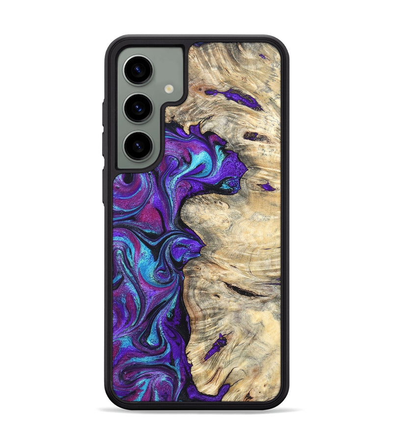 Galaxy S24 Plus Wood Phone Case - Felipe (Purple, 820210)