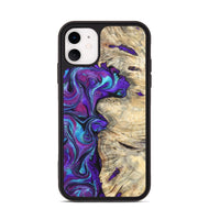 iPhone 11 Wood Phone Case - Felipe (Purple, 820210)