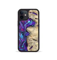 iPhone 12 mini Wood Phone Case - Felipe (Purple, 820210)
