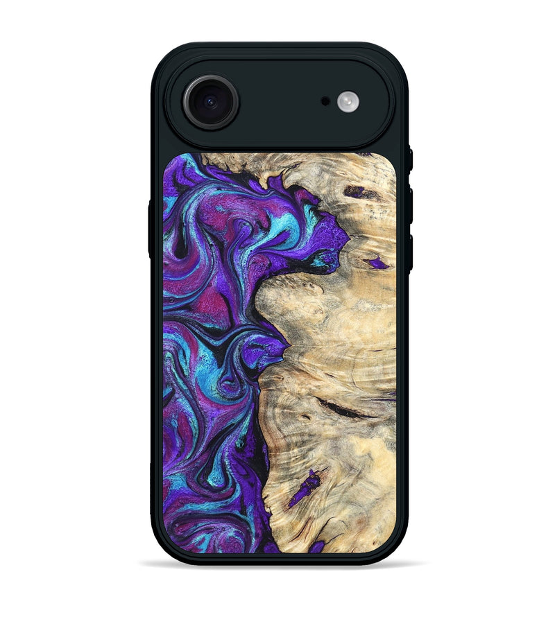 iPhone 17 Air Wood Phone Case - Felipe (Purple, 820210)
