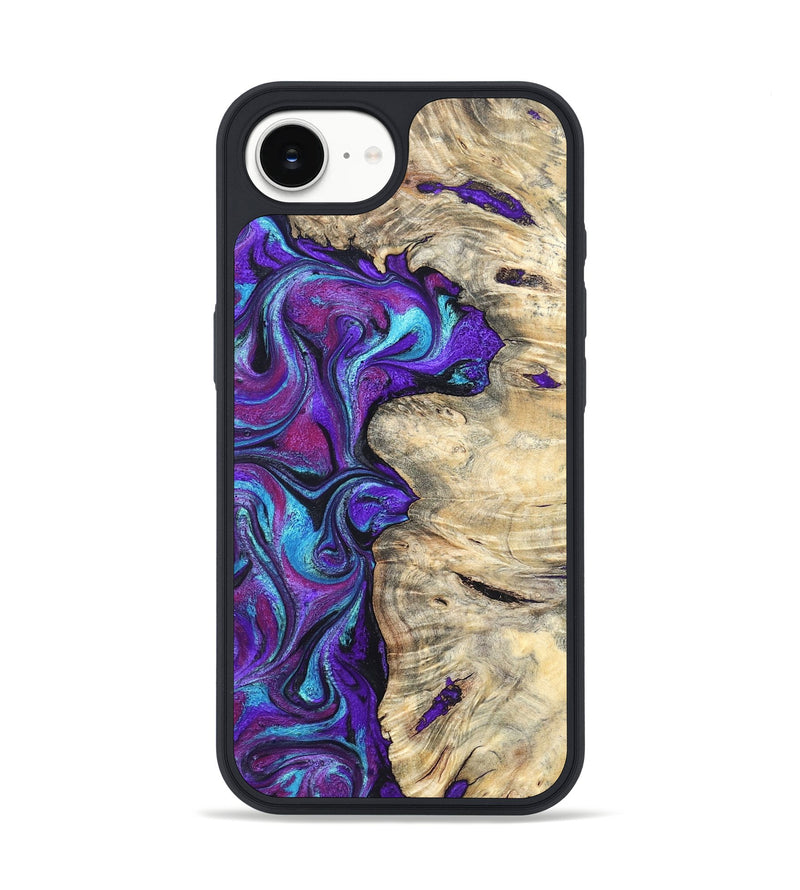 iPhone 17e Wood Phone Case - Felipe (Purple, 820210)