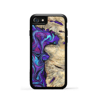 iPhone SE Wood Phone Case - Felipe (Purple, 820210)