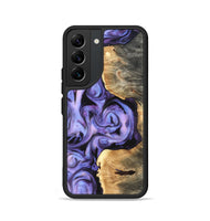 Galaxy S22 Wood Phone Case - Saundra (Purple, 820211)