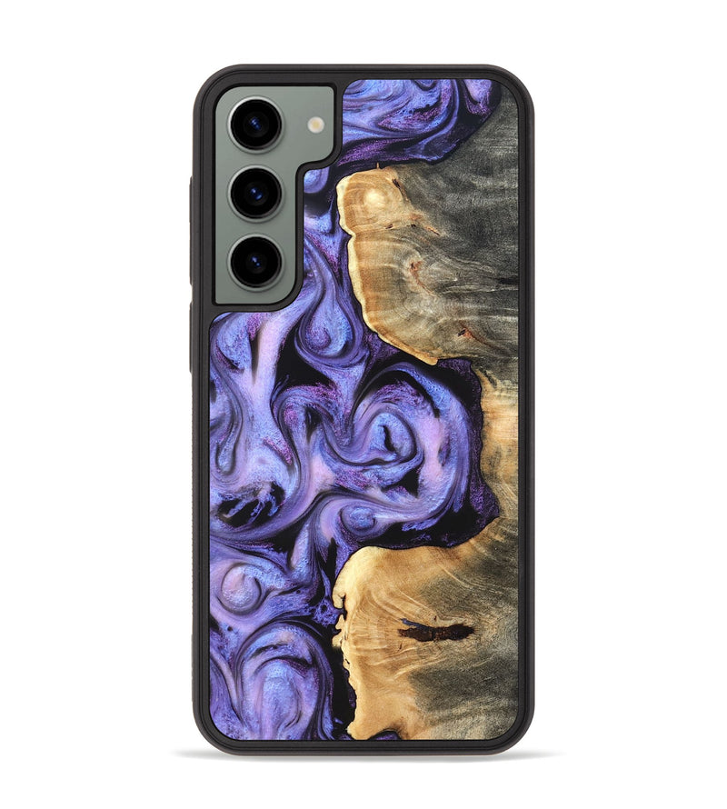 Galaxy S23 Plus Wood Phone Case - Saundra (Purple, 820211)
