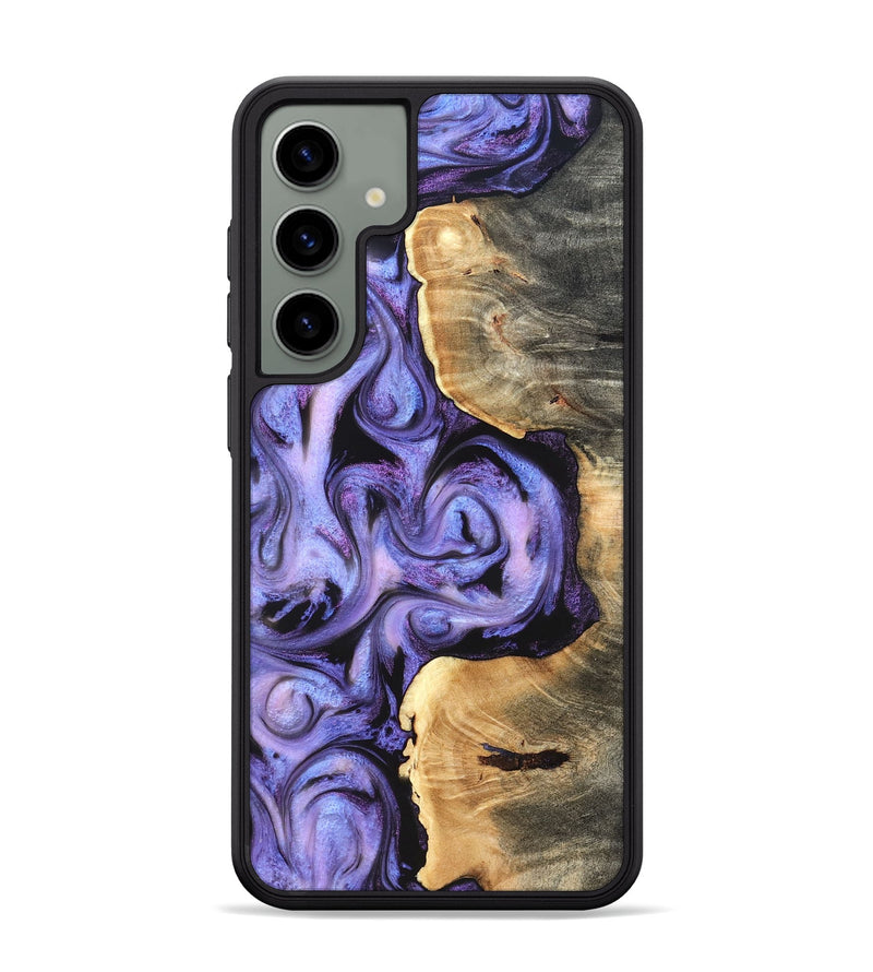 Galaxy S24 Plus Wood Phone Case - Saundra (Purple, 820211)