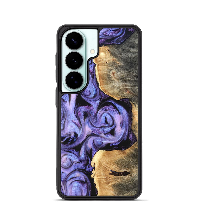 Galaxy S26 Wood Phone Case - Saundra (Purple, 820211)