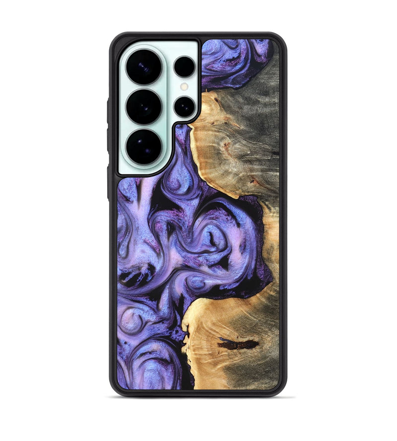 Galaxy S26 Ultra Wood Phone Case - Saundra (Purple, 820211)