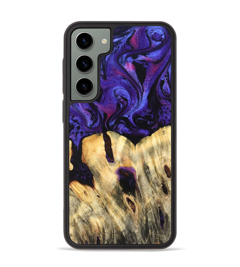Galaxy S23 Plus Wood Phone Case - Eliel (Purple, 820212)