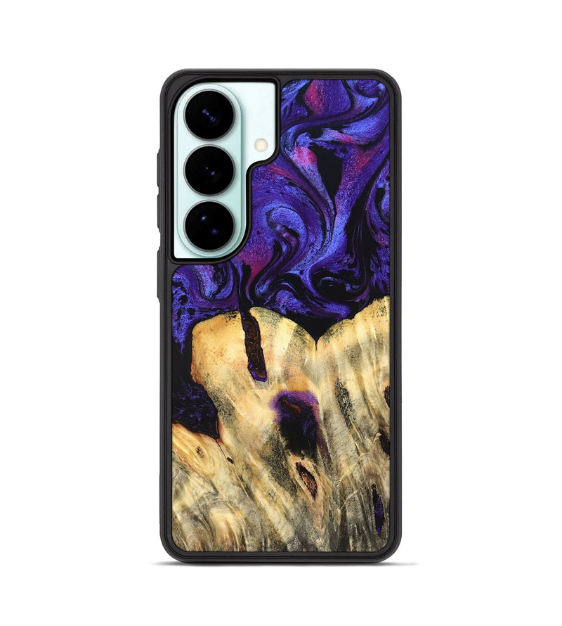 Galaxy S26 Wood Phone Case - Eliel (Purple, 820212)