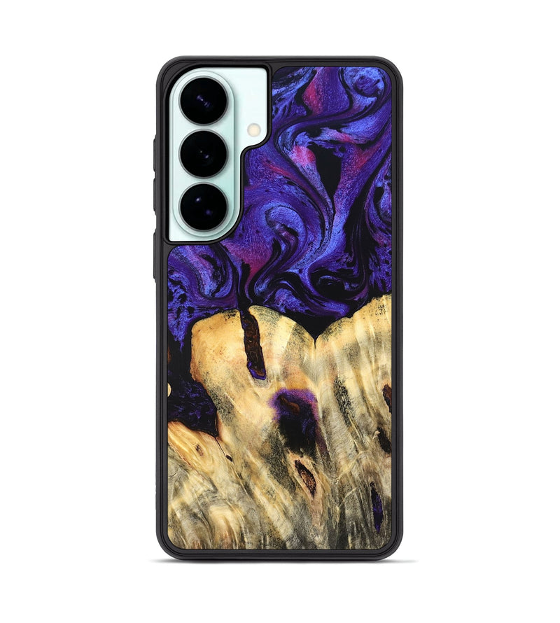 Galaxy S26 Plus Wood Phone Case - Eliel (Purple, 820212)