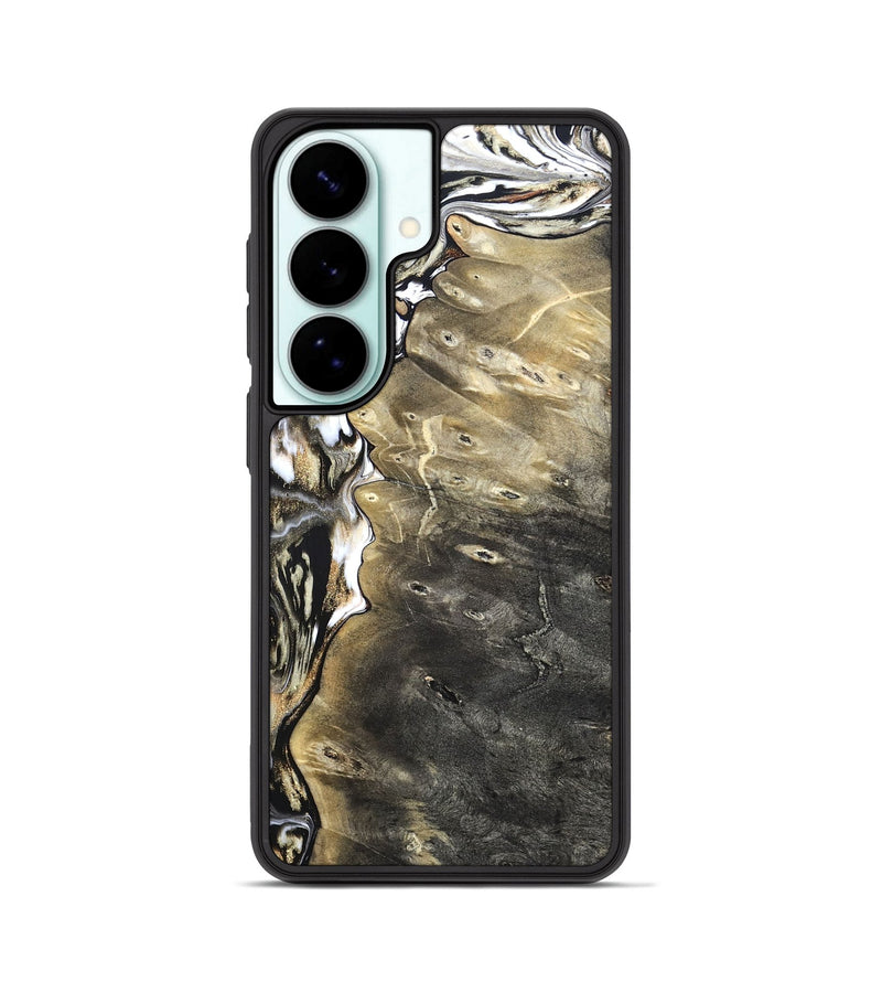 Galaxy S26 Wood Phone Case - Marcie (Black & White, 820213)