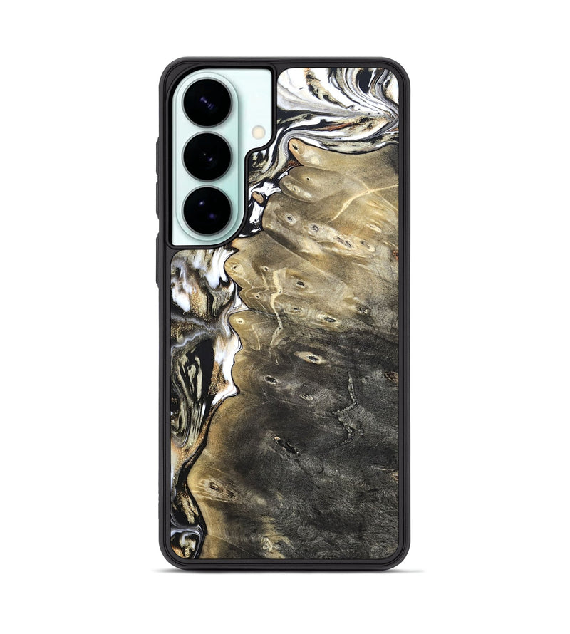 Galaxy S26 Plus Wood Phone Case - Marcie (Black & White, 820213)