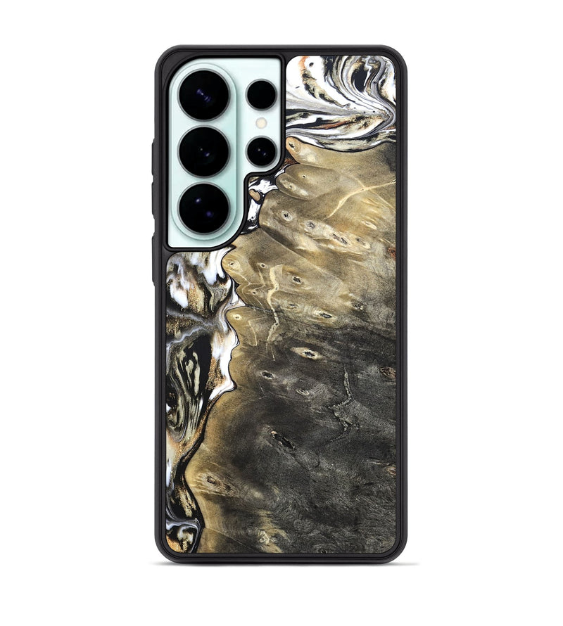 Galaxy S26 Ultra Wood Phone Case - Marcie (Black & White, 820213)