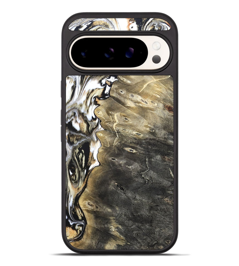 Pixel 10 Pro XL Wood Phone Case - Marcie (Black & White, 820213)