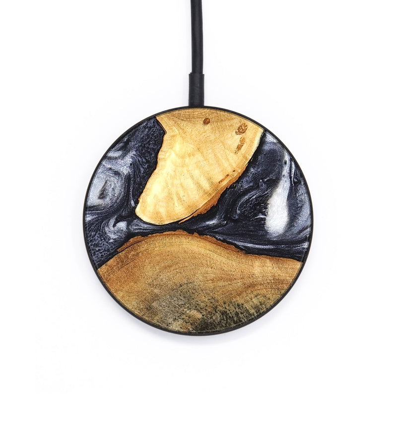 Circle Wood Wireless Charger - Londyn (Black & White, 820214)