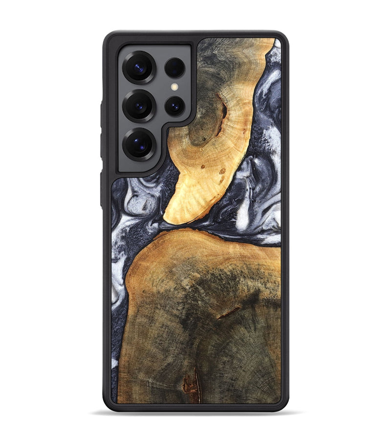 Galaxy S25 Ultra Wood Phone Case - Londyn (Black & White, 820214)
