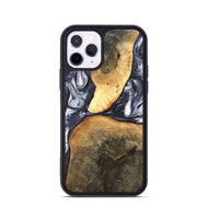 iPhone 11 Pro Wood Phone Case - Londyn (Black & White, 820214)