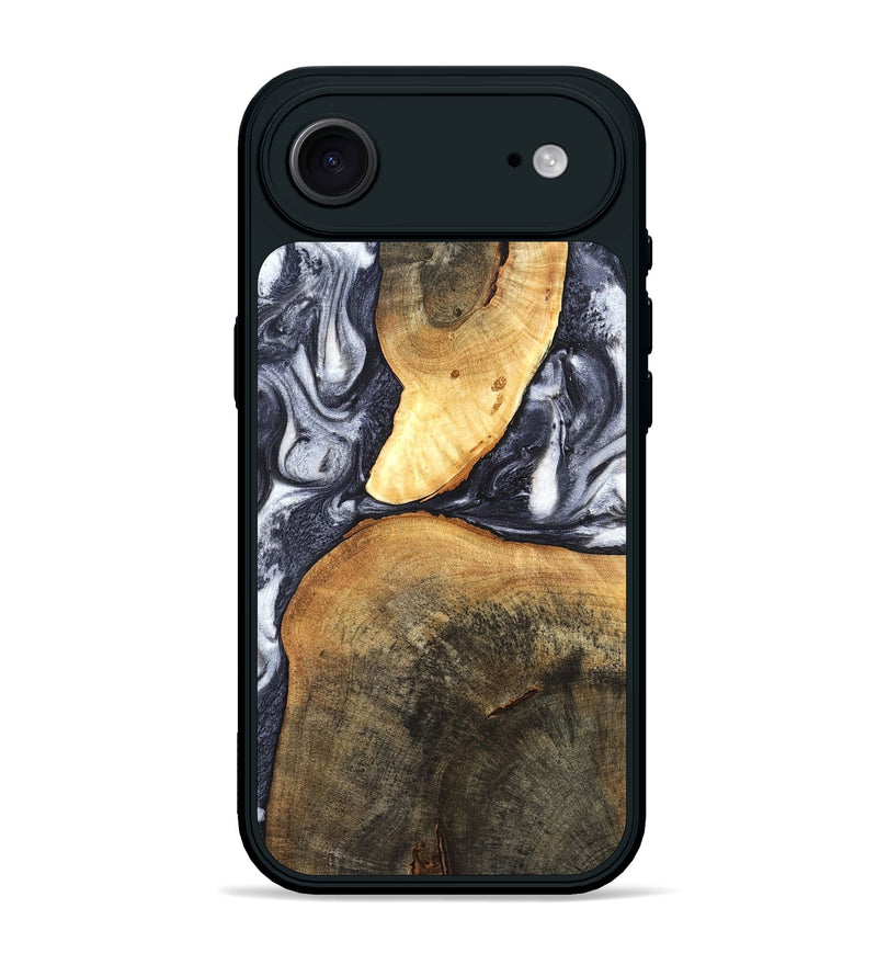 iPhone 17 Air Wood Phone Case - Londyn (Black & White, 820214)
