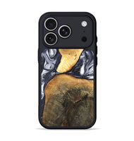 iPhone 17 Pro Wood Phone Case - Londyn (Black & White, 820214)