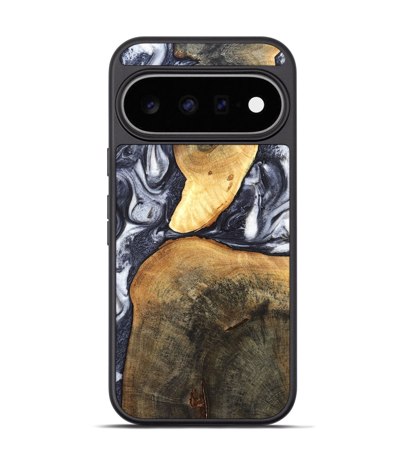 Pixel 11 Pro Wood Phone Case - Londyn (Black & White, 820214)