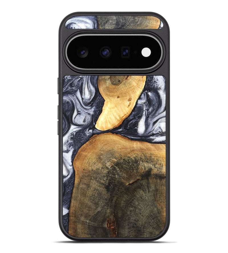Pixel 11 Pro XL Wood Phone Case - Londyn (Black & White, 820214)