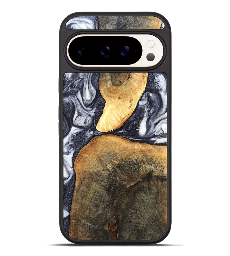 Pixel 9 Pro XL Wood Phone Case - Londyn (Black & White, 820214)