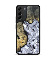 Galaxy S22 Plus Wood Phone Case - Shirley (Black & White, 820215)