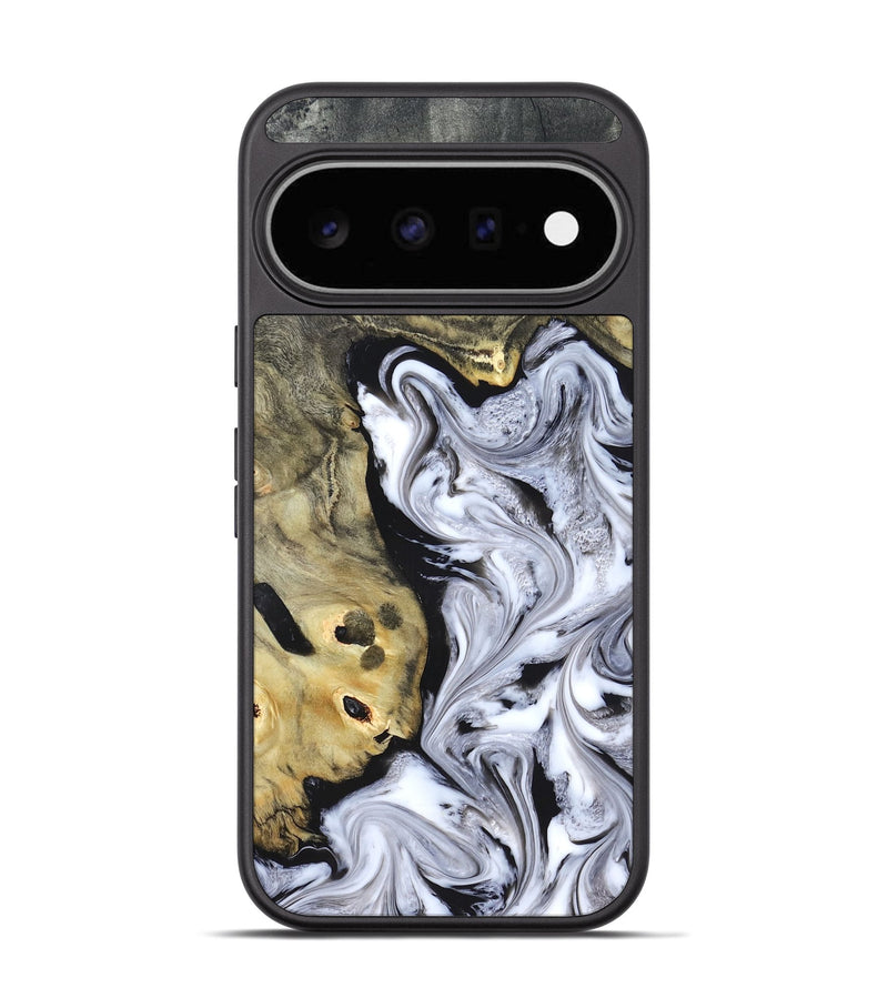 Pixel 11 Wood Phone Case - Shirley (Black & White, 820215)