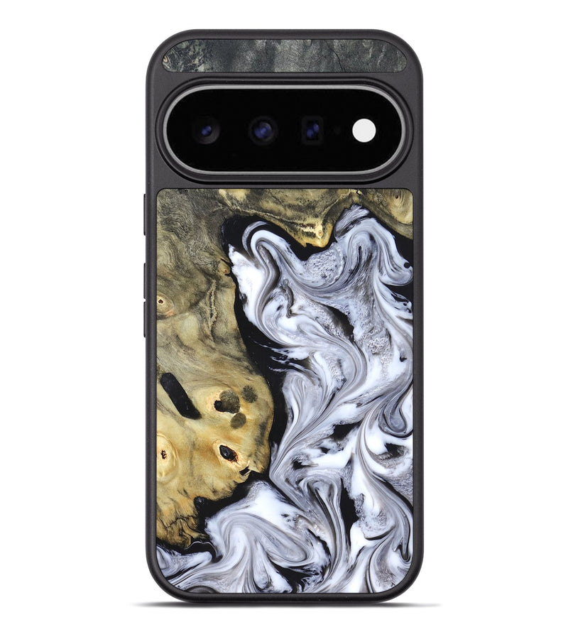 Pixel 11 Pro XL Wood Phone Case - Shirley (Black & White, 820215)