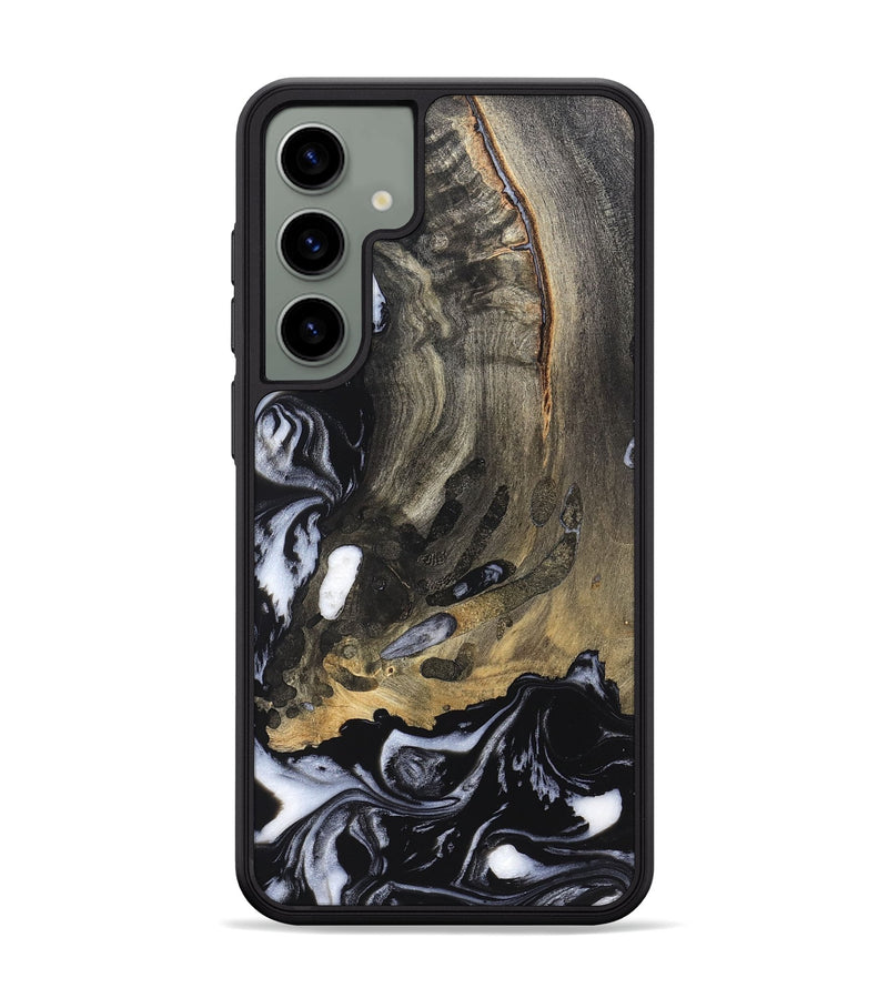 Galaxy S24 Plus Wood Phone Case - Wynter (Black & White, 820217)