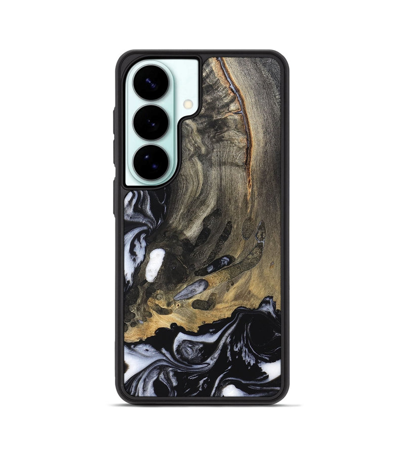 Galaxy S26 Wood Phone Case - Wynter (Black & White, 820217)