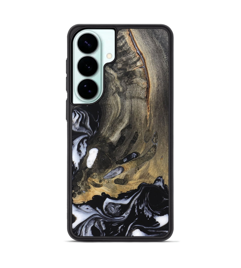 Galaxy S26 Plus Wood Phone Case - Wynter (Black & White, 820217)