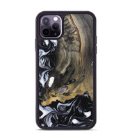 iPhone 11 Pro Max Wood Phone Case - Wynter (Black & White, 820217)