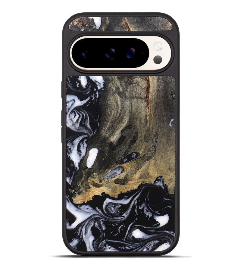 Pixel 9 Pro XL Wood Phone Case - Wynter (Black & White, 820217)