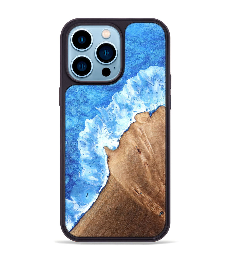 iPhone 14 Pro Max Wood Phone Case - Aryana (Coastal, 820218)