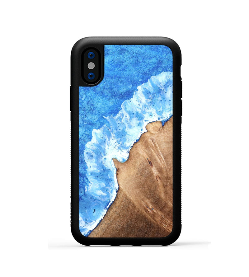 iPhone Xs Wood Phone Case - Aryana (Coastal, 820218)