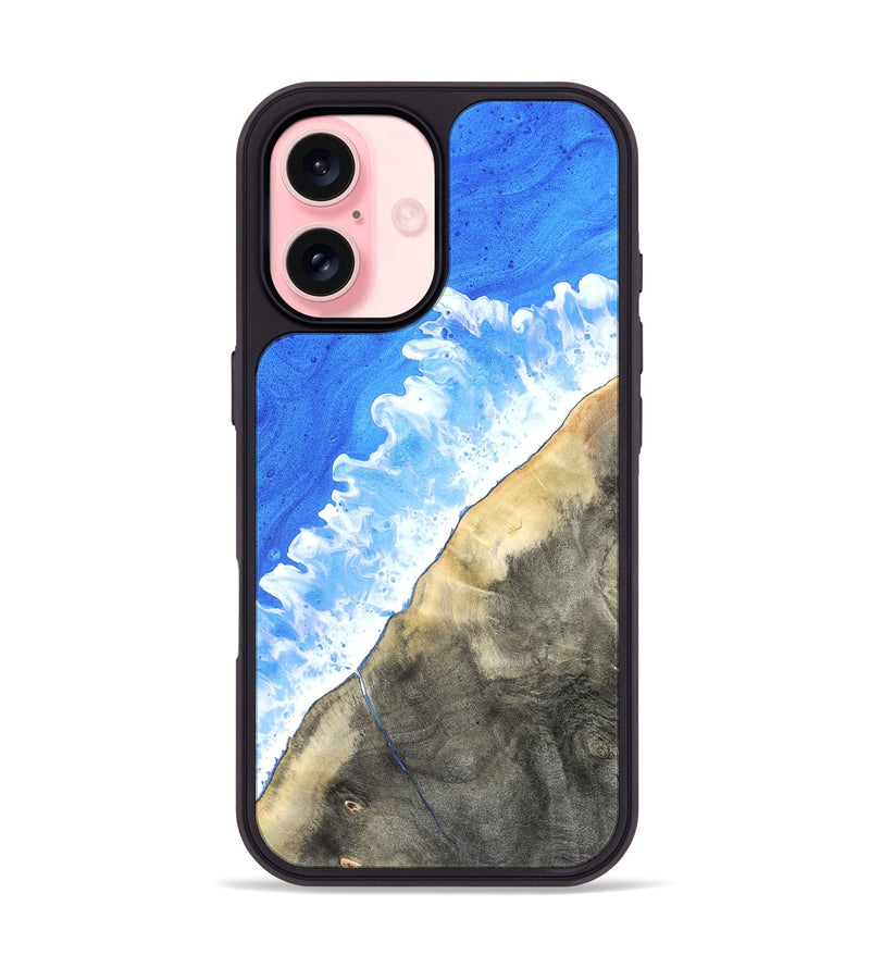 iPhone 16 Wood Phone Case - Bruce (Coastal, 820219)