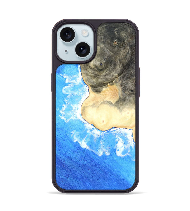 iPhone 15 Wood Phone Case - Marcelo (Coastal, 820221)