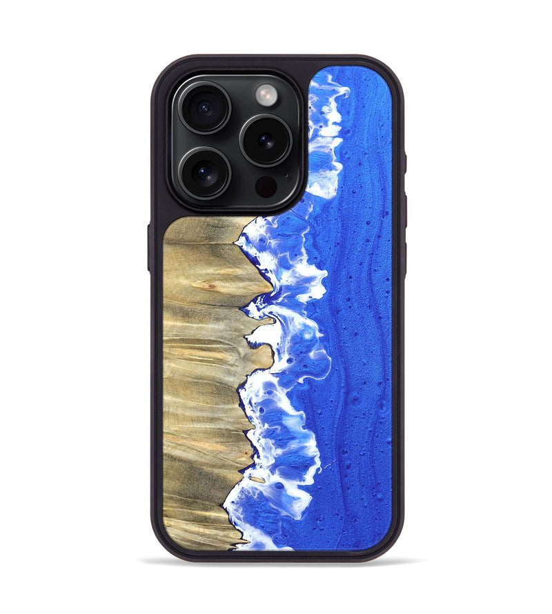 iPhone 15 Pro Wood Phone Case - Maddie (Coastal, 820222)