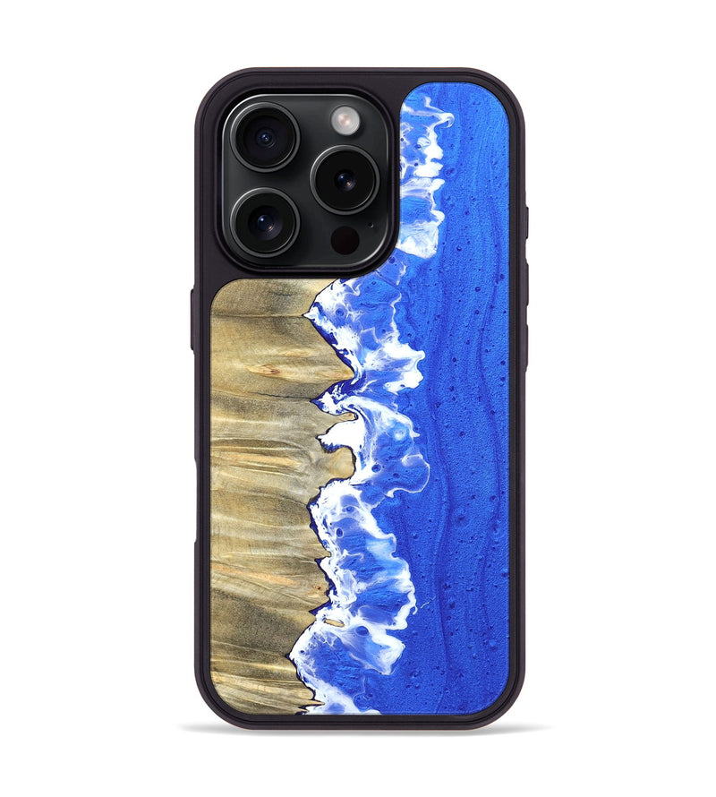 iPhone 16 Pro Wood Phone Case - Maddie (Coastal, 820222)