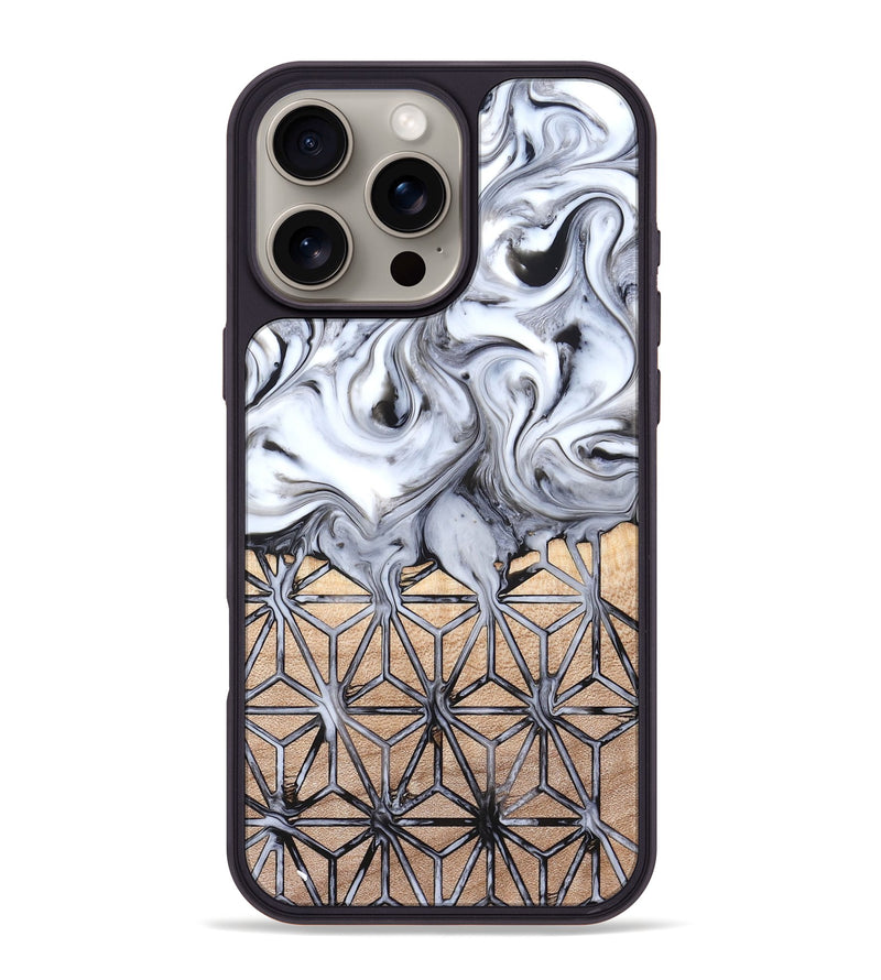 iPhone 16 Pro Max Wood Phone Case - Ethel (Pattern, 820223)