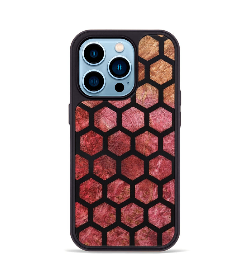 iPhone 14 Pro Wood Phone Case - Bess (Pattern, 820224)