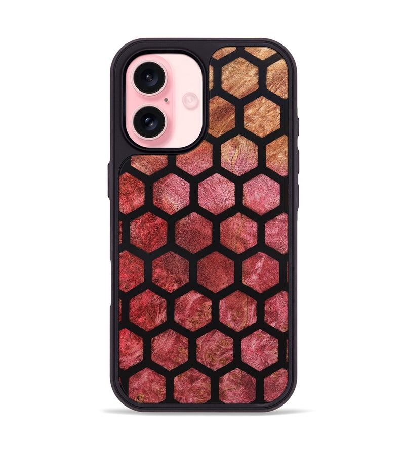iPhone 16 Wood Phone Case - Bess (Pattern, 820224)