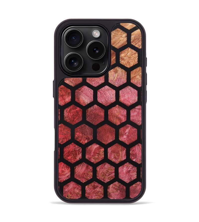 iPhone 16 Pro Wood Phone Case - Bess (Pattern, 820224)