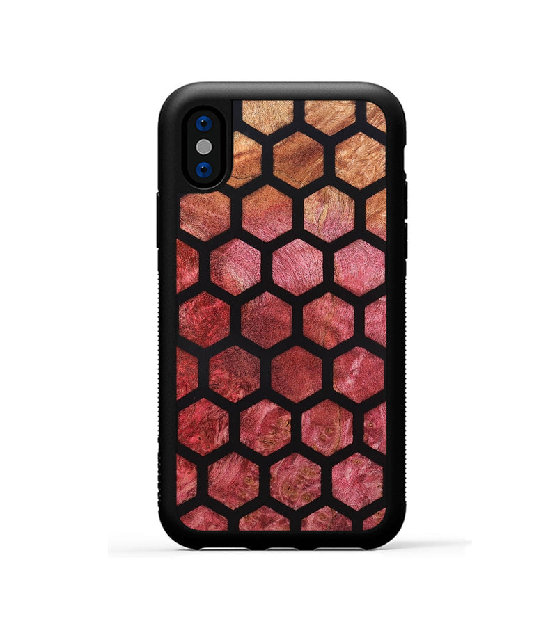 iPhone Xs Wood Phone Case - Bess (Pattern, 820224)